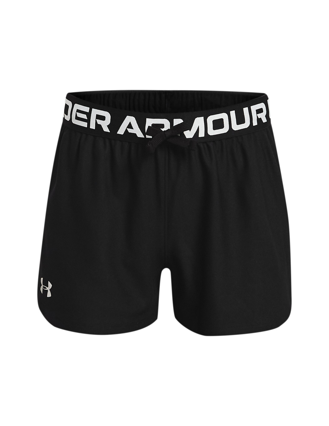PLAY UP SOLID SHORTS-BLK