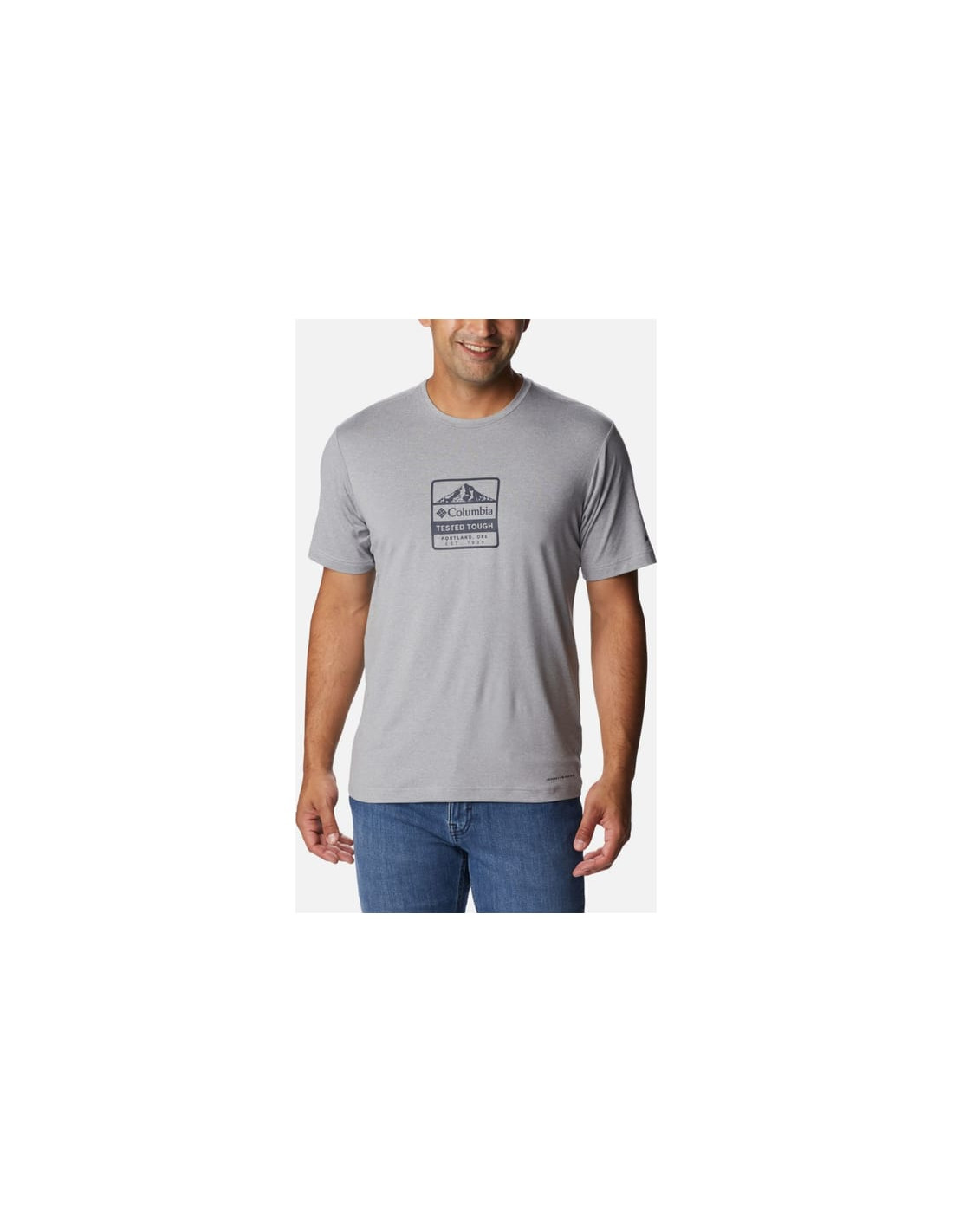 TECH TRAIL FRONT GRAPHIC SS TEE